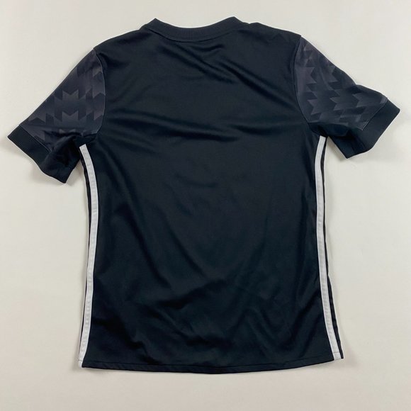 Adidas 2017 2018 Manchester United Jersey Youth Boys Medium Black Away - Picture 4 of 8